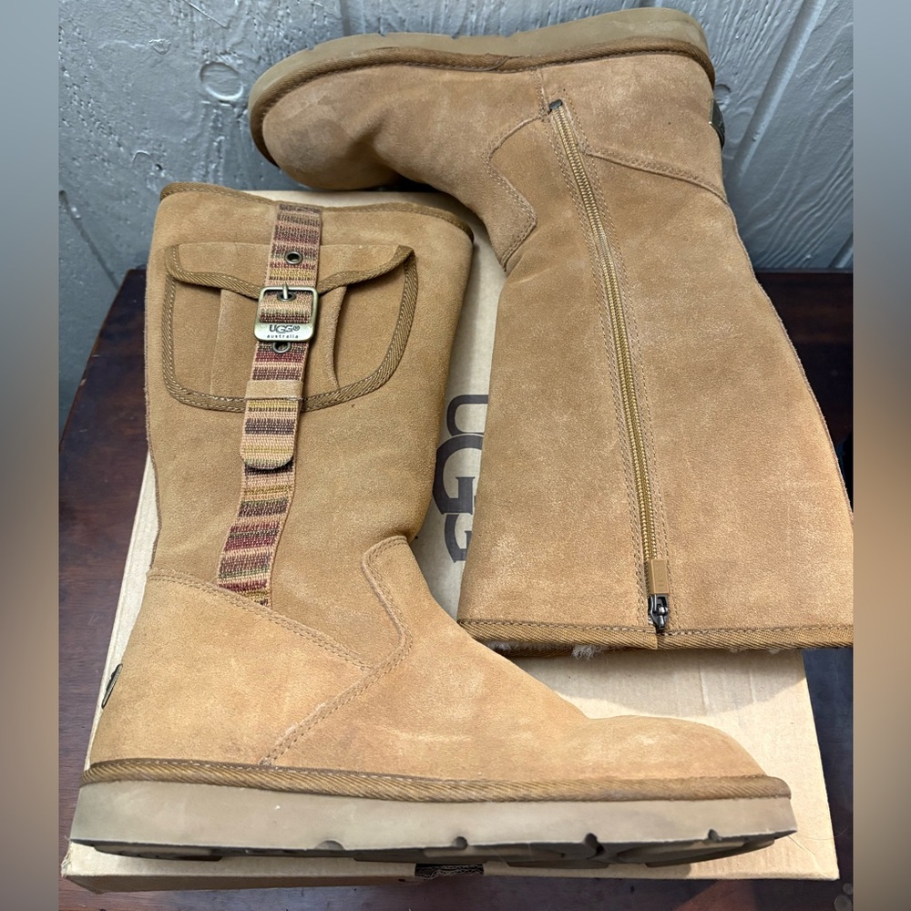 UGG Tall Boots with buckle - Size 9